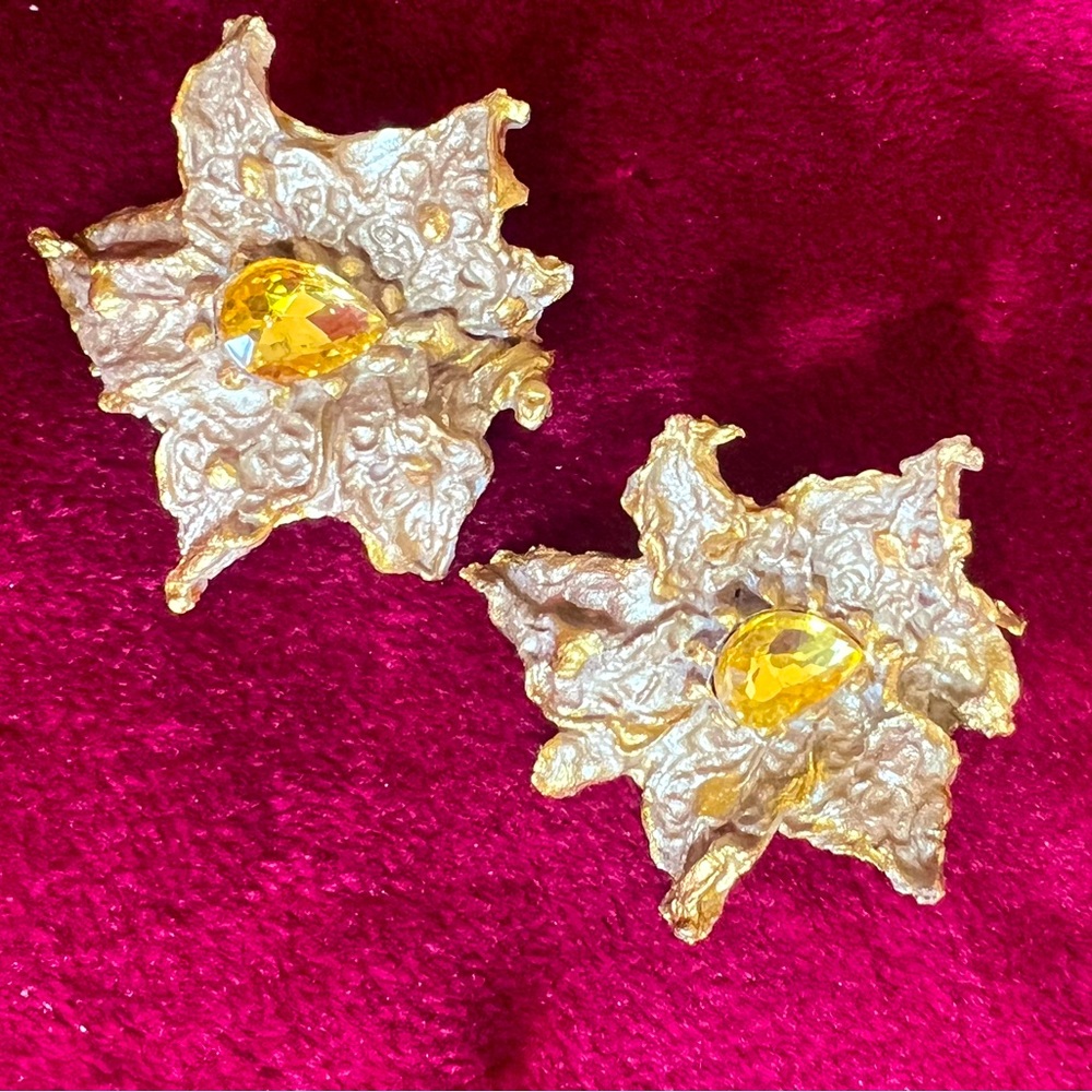 Handmade extra lightweight earrings - Picture 1 of 2